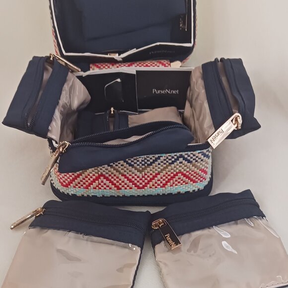 Excellent Condition NWOT "PurseN" Jewelry Weekender Expandable Case - Picture 7 of 10